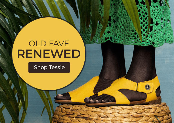 Old Fave Renewed. Shop Tessie.