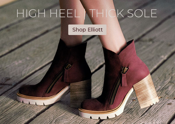 High Heel | Thick Sole. Shop Elliott.