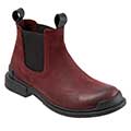 Dark Red Nubuck