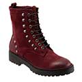 Dark Red Nubuck