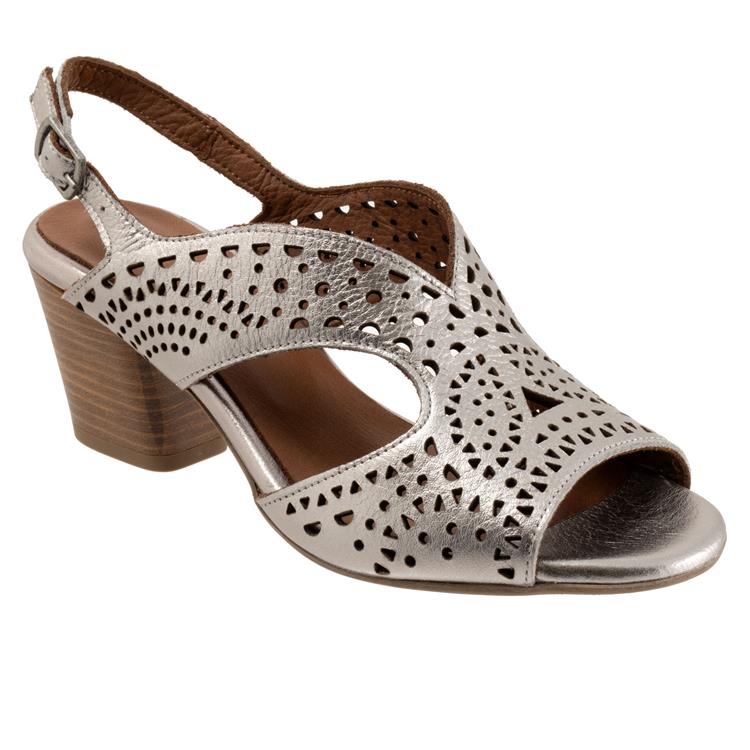 Caroline Dark Silver Metallic