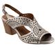 Caroline Dark Silver Metallic