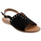 Daksha Black Suede