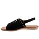 Daksha Black Suede