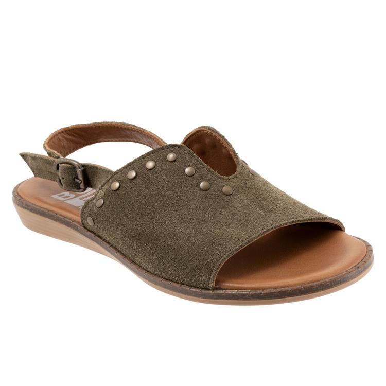 Daksha Dark Khaki Suede