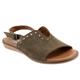 Daksha Dark Khaki Suede