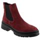 Darla Dark Red Nubuck