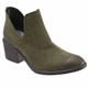 Dylan Army Green Nubuck