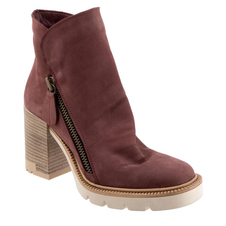 Elliott Dark Wine Nubuck