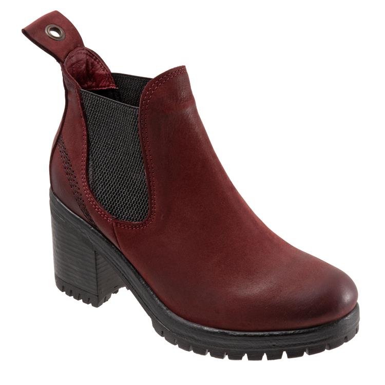 Flight Dark Red Nubuck