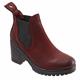 Flight Dark Red Nubuck