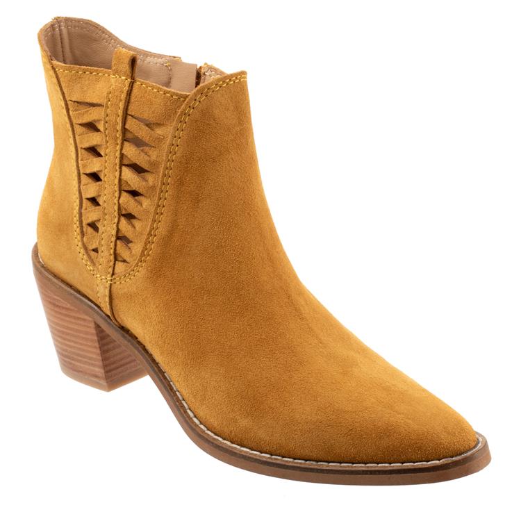 Veronika Mustard Suede