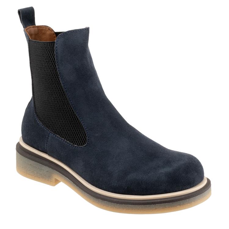 Wanda Navy Suede