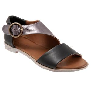 Yvonne Black Pewter Metallic