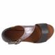 Yvonne Black Pewter Metallic